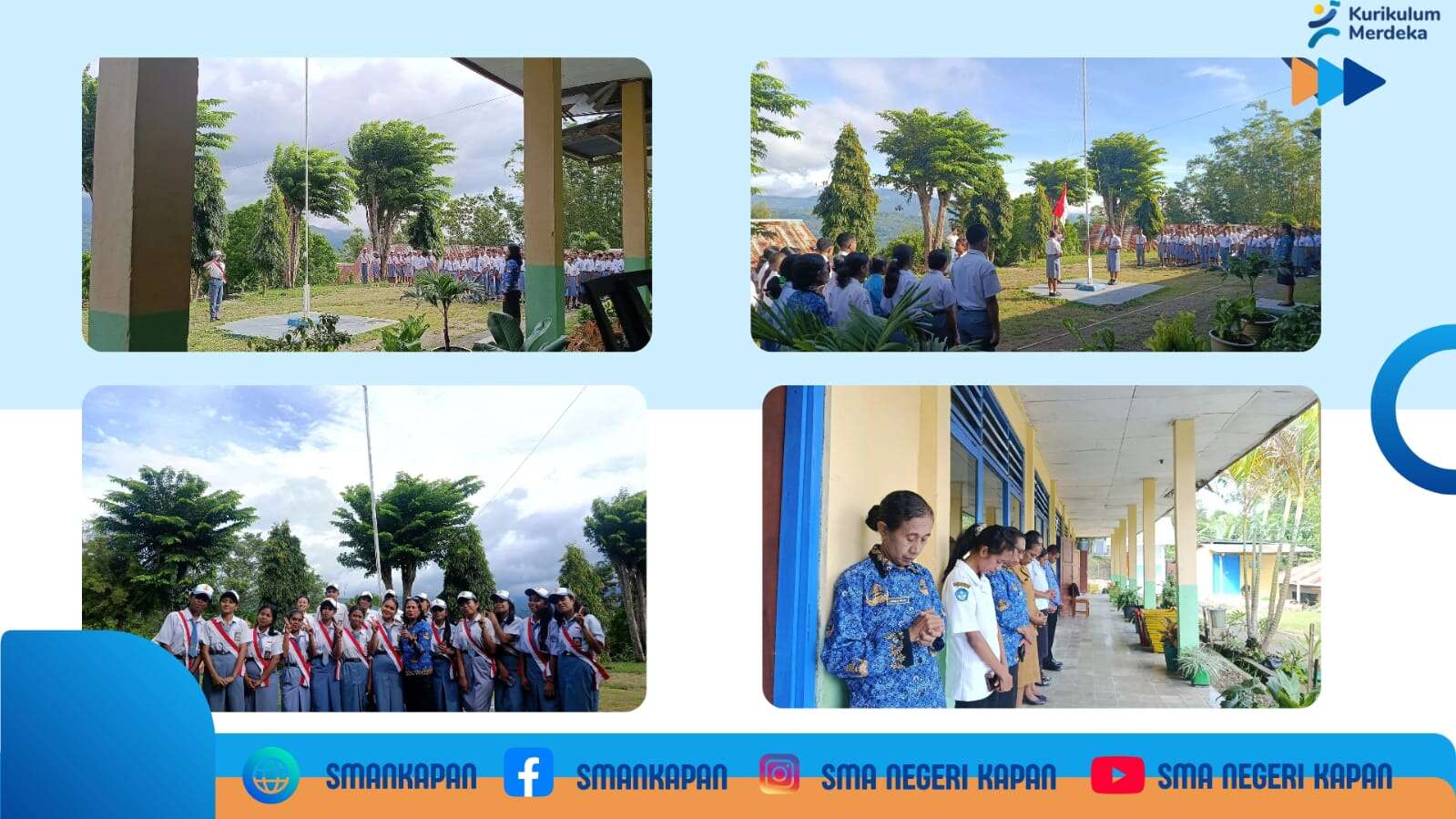 KEGIATAN UPACARA BENDERA SMA Negeri Kapan – Senin, 2 Maret 2026